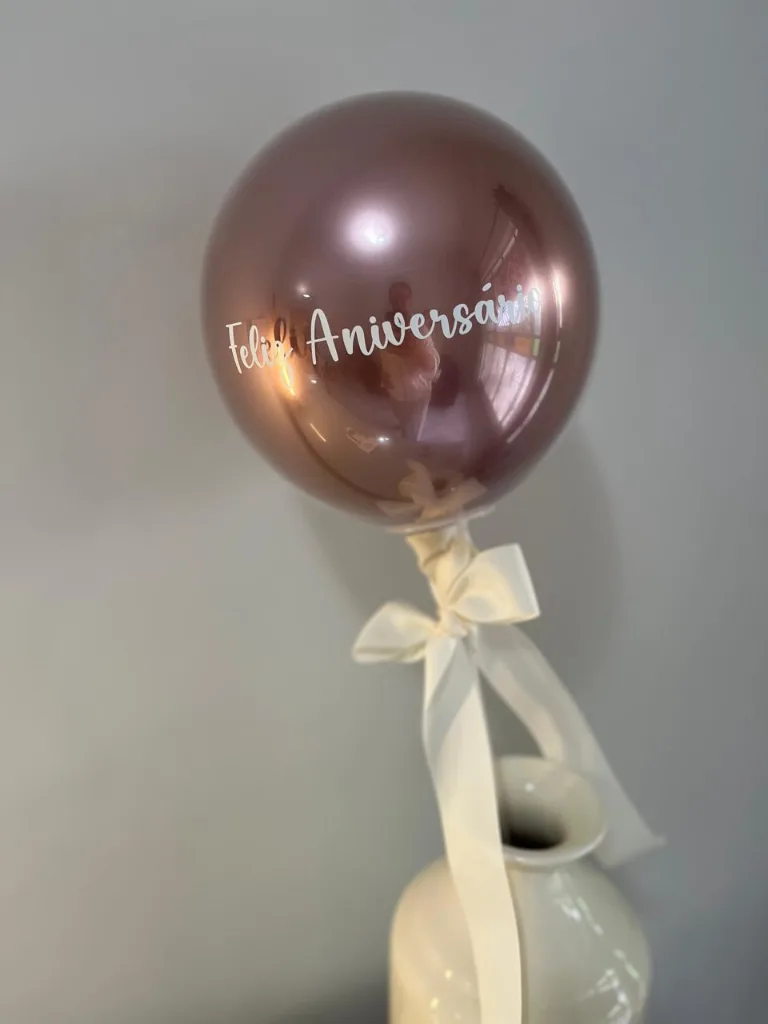 Balão Buble adesivado